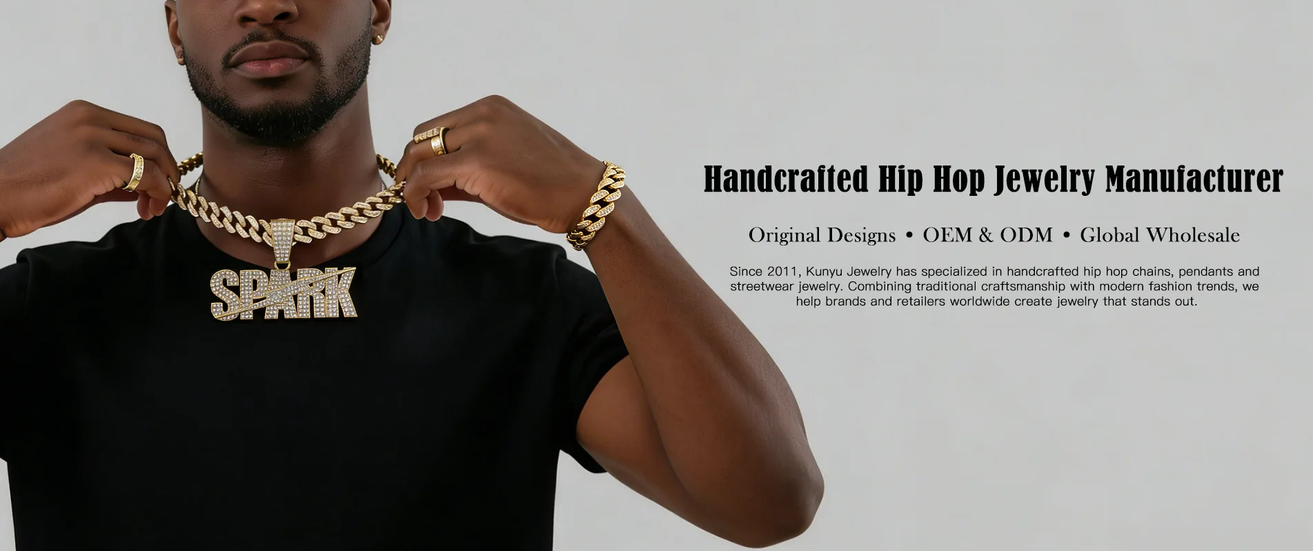 Bracciale Hip Hop cinese