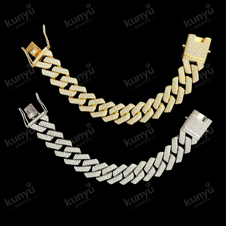 Bracciale Hip Hop a maglie cubane