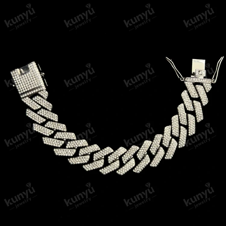 Bracciale Hip Hop a maglie cubane