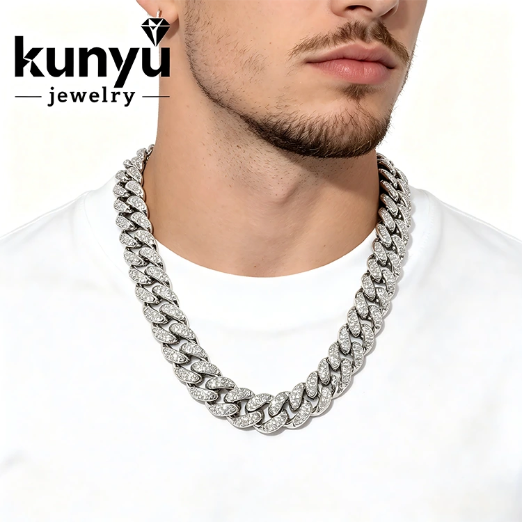 Collana Hip Hop con diamanti