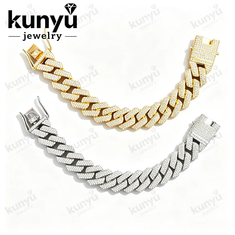 Bracciale a maglie a catena Hip Hop