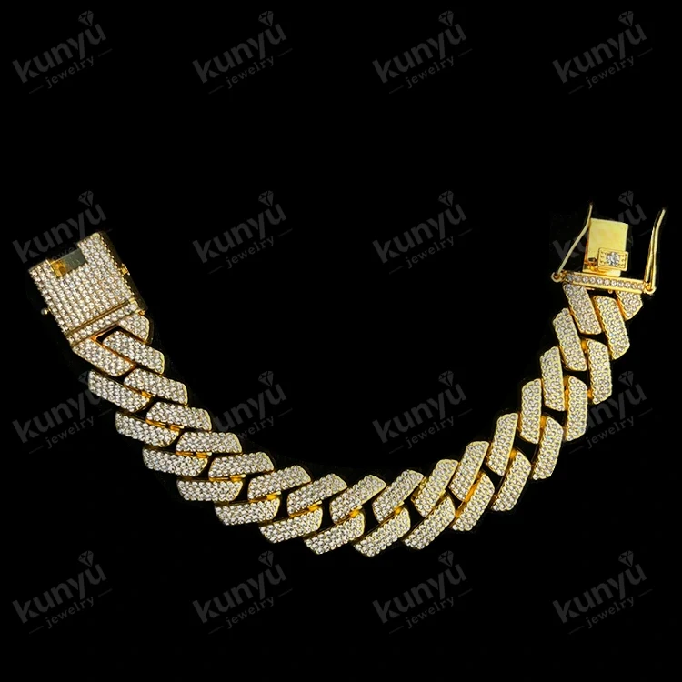 Bracciale a maglie a catena Hip Hop