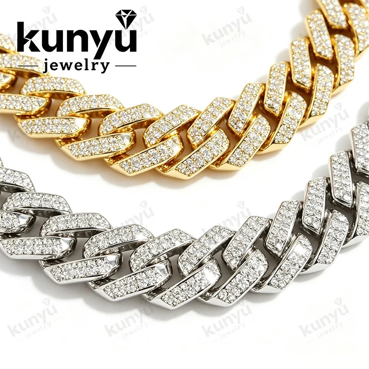 Bracciale a maglie a catena Hip Hop