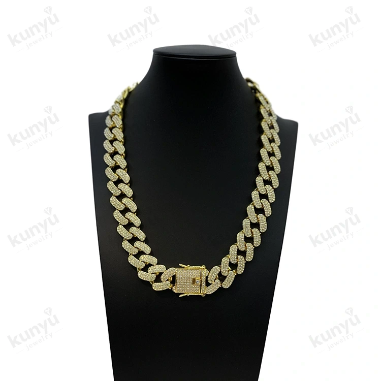 Catena a maglie cubane grosso Hip Hop Catena a maglie cubane grosso Hip Hop