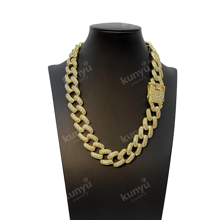 Catena d'oro imitazione Hip Hop Catena d'oro imitazione Hip Hop