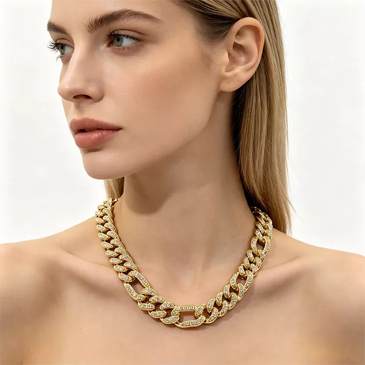 Collana Hip Hop ghiacciata