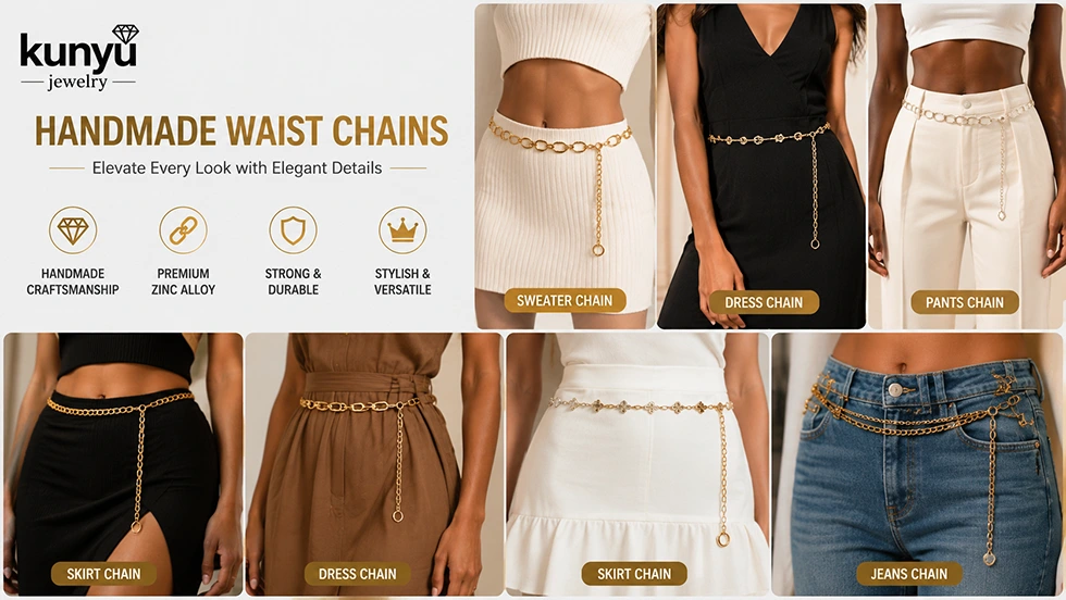 Punk Style Chain Belt